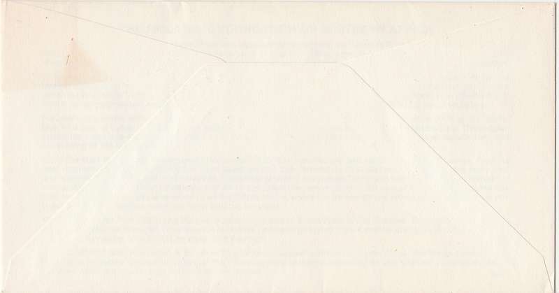 South Africa Coelacanth Cover for the Philatelic foundation of Southern Africa as scans