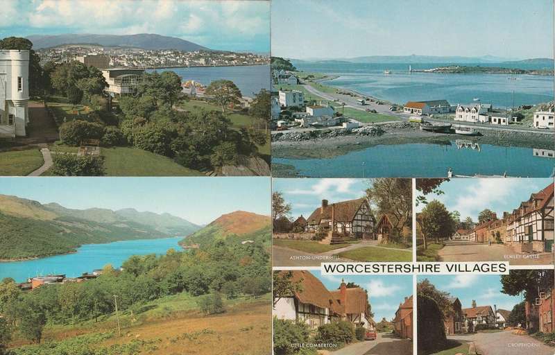Post Cards X 4 unused as scan BA