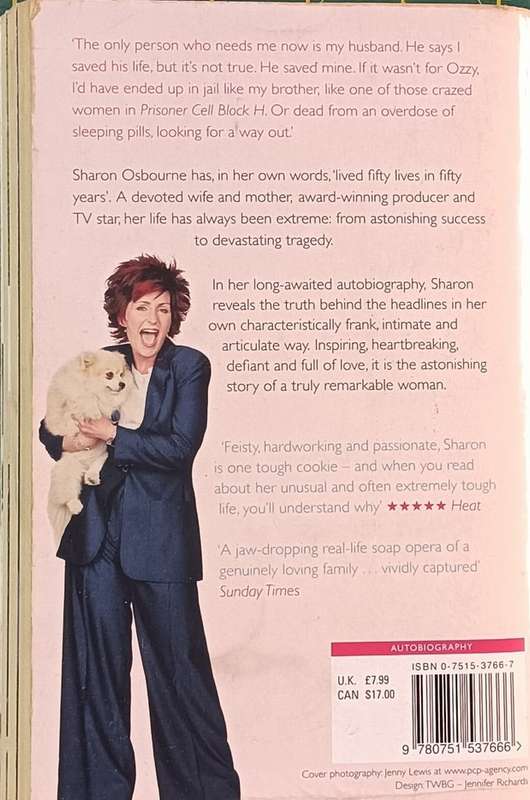 Extreme - Autobiography - Sharon Osbourne - Softcover - 372 pages