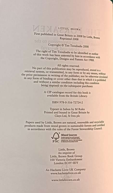 The Forsaken - Tim Tzouliadis - Hardcover - 472 pages