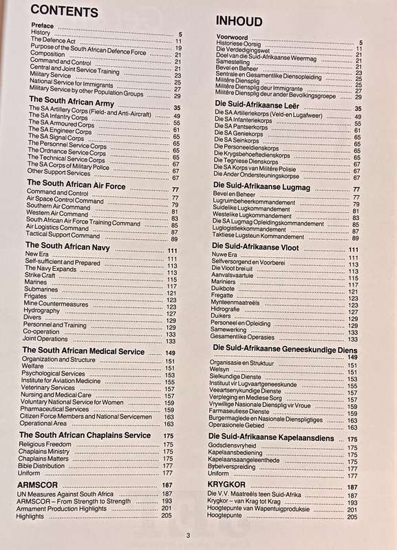 The South African Defence Force Yearbook 1985 - Hardcover - 208 pages