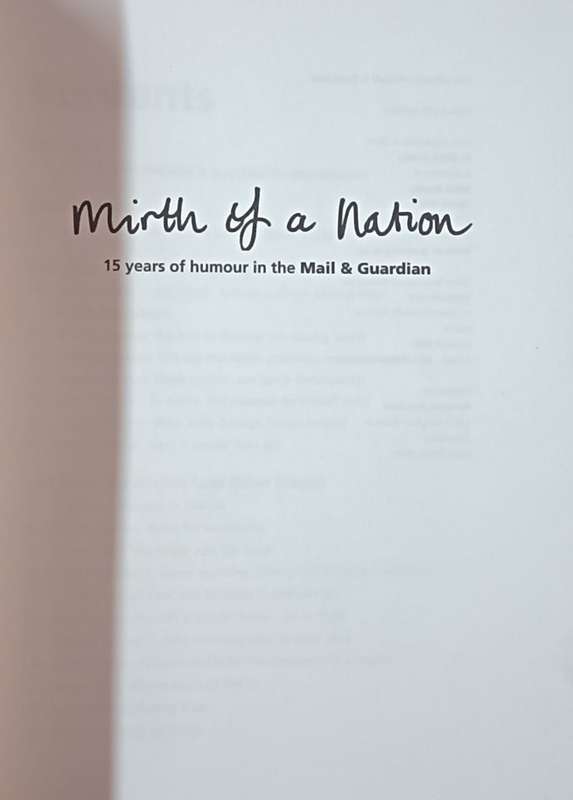 The Mirth of a Nation - Mail and Guardian - Softcover - 221 pages