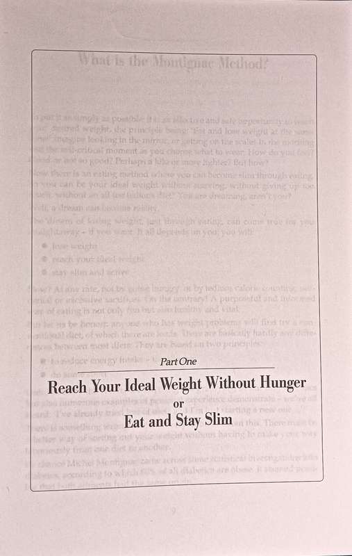 Eat & Grow Slim for Good - Montignac - Softcover