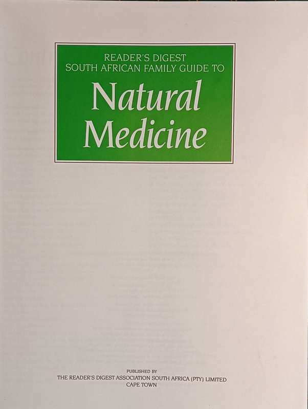 Reader's Digest South African Family Guide to Natural Medicine