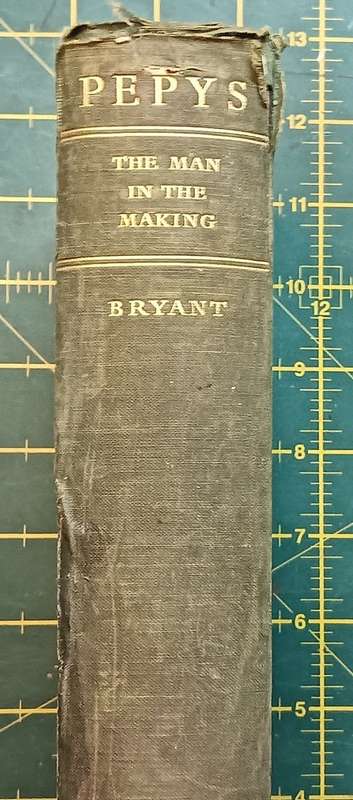 Samuel Pepys - A Man in the Making - Arthur Bryant - Hardcover - 436 pages