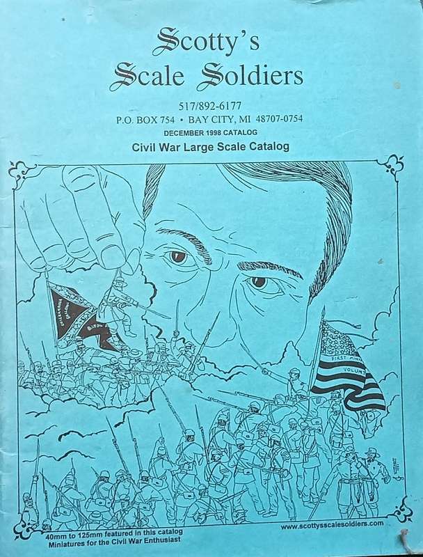 Scotty's Scale Soldiers - Civil War Large Scale Catalogue - Softcover