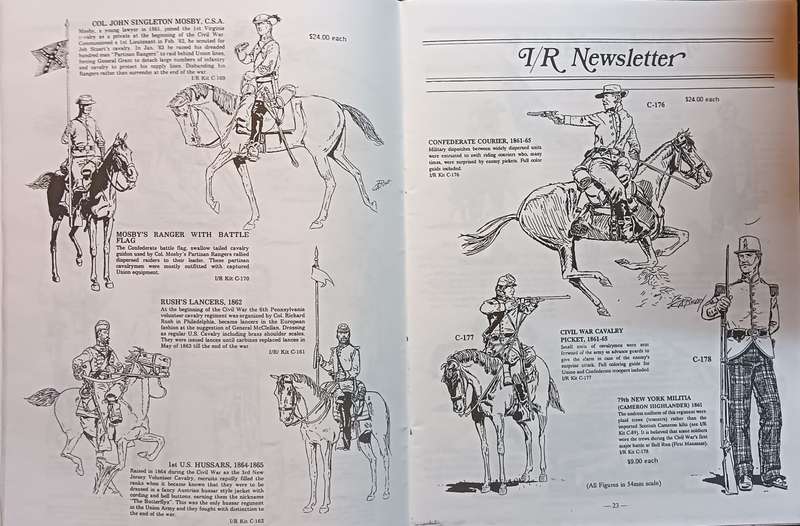 Scotty's Scale Soldiers - Civil War Large Scale Catalogue - Softcover