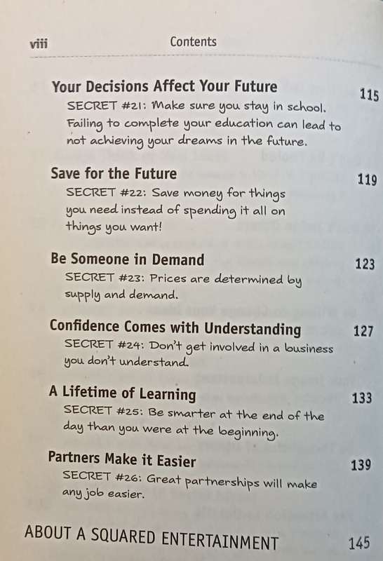 Secret Millionaires Club - Warren Buffett's 26 Secrets to Success in the Business of Life -Hardcover