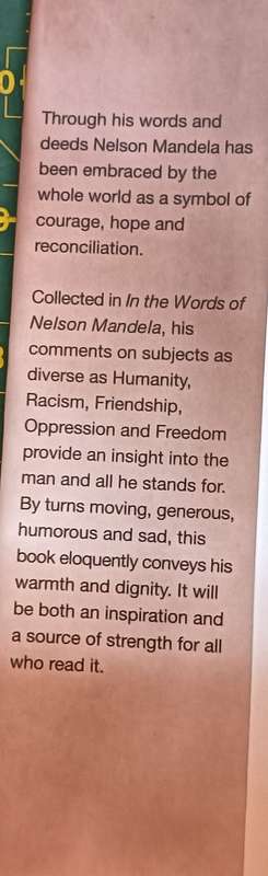 In The Words of Nelson Mandela - Edited by Jennifer Crwys-Williams - Hardcover