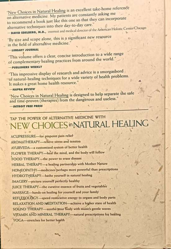 New Choices in Natural Healing - Rodale Health - Hardcover - 687 Pages