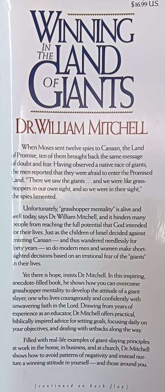 Winning in the Land of Giants - Dr. William Mitchell - Hardcover - 238 pages