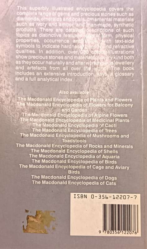 The MacDonald Encyclopedia of Precious Stones - Curzio Cipriani - Softcover - 384 pages