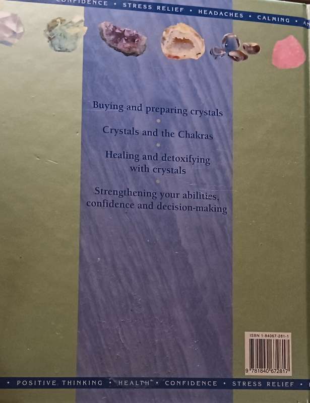 The Healing Powers of Crystals - Cass & Janie Jackson - Hardcover - 95 pages
