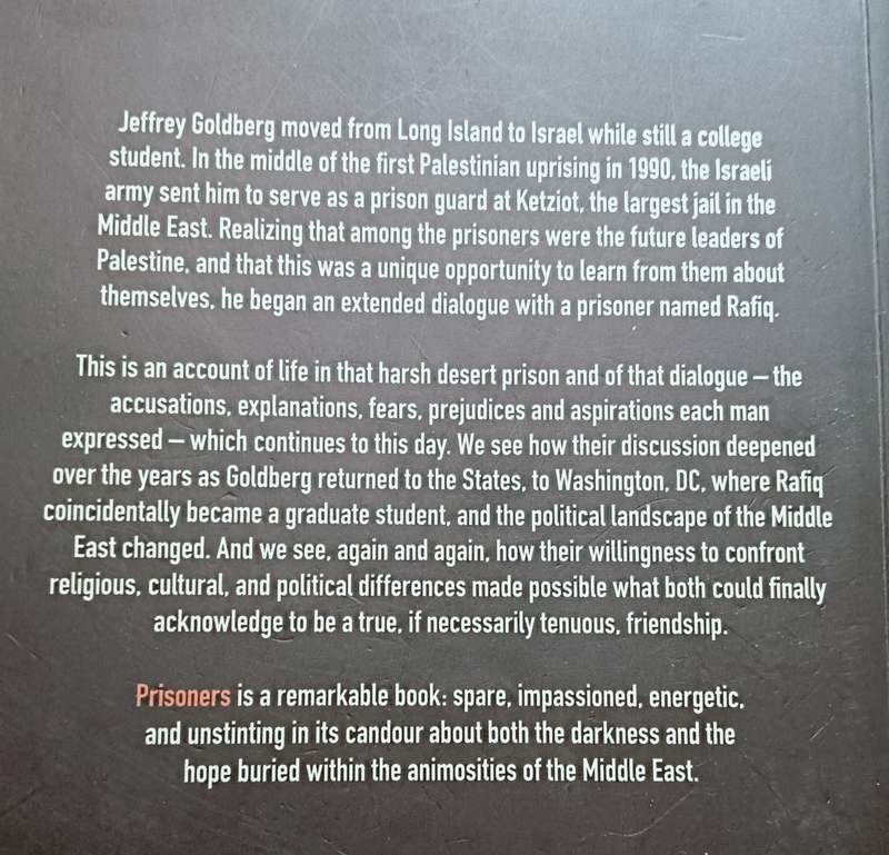 Prisoner - A Muslim & a Jew Across the Middle East Divide - Softcover - 316 pages