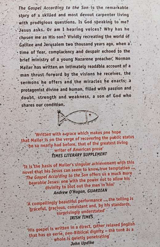 The Gospel According to the Son - Norman Mailer - Softcover - 242 pages