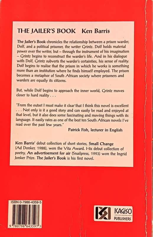 The Jailer's Book - Ken Barnes - Softcover - 226 pages