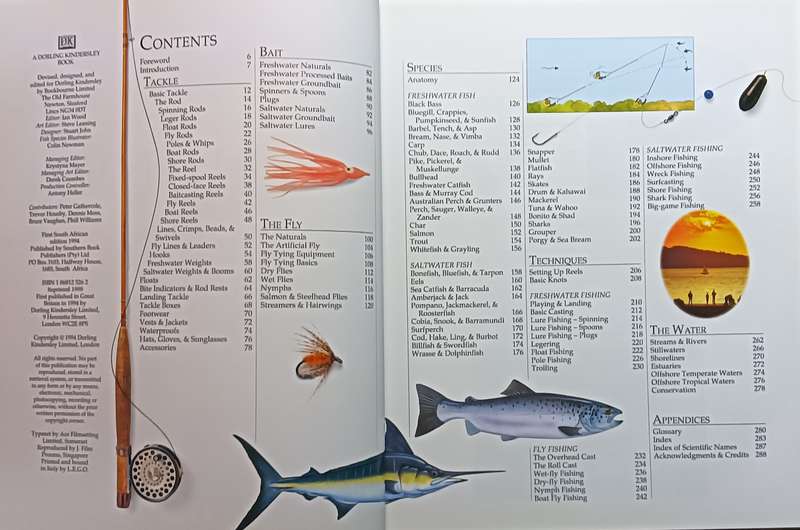 The Encyclopedia of Fishing - Ian Wood Editor - Hardcover - 288 pages