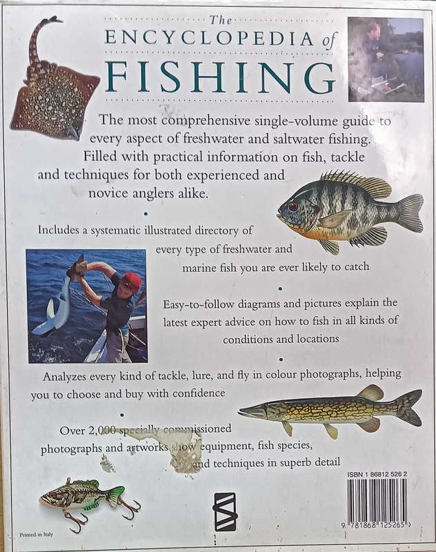 The Encyclopedia of Fishing - Ian Wood Editor - Hardcover - 288 pages