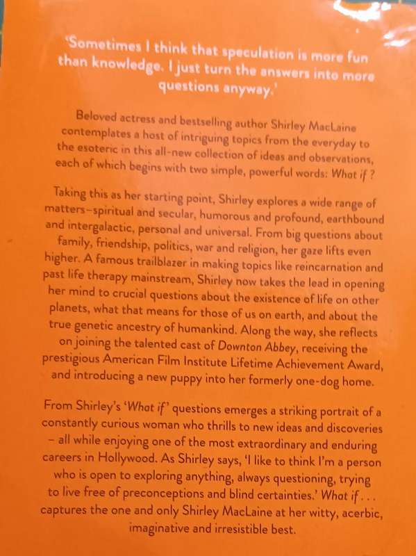 What if... - Shirley MacLaine - Softcover - 261 pages