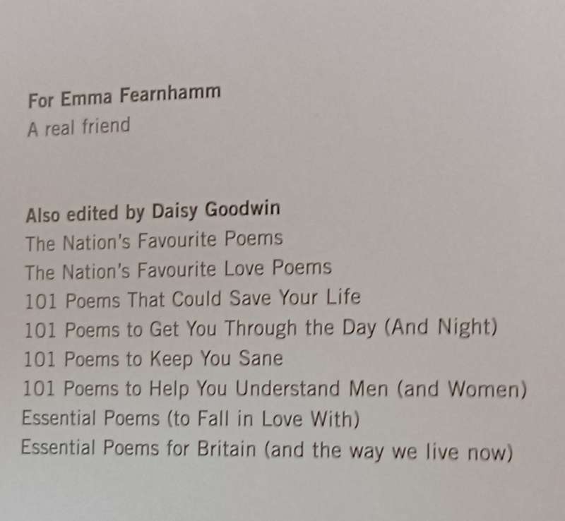 Poems to Last a Lifetime - Daisy Goodwin - Hardcover - 308 pages