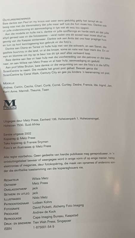 Maak Kinderklere Vinnig en Maklik - Fransie Snyman - Softcover - 96 pages