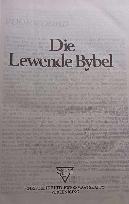 Die Bybel: Die Lewende Nuwe Testament, 'n parafrase - Bybel Parafrase