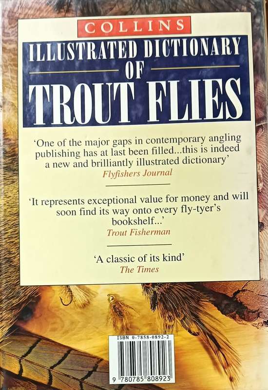 Collins Illustrated Dictionary of Trout Flies - John Roberts - Hardcover - 240 pages