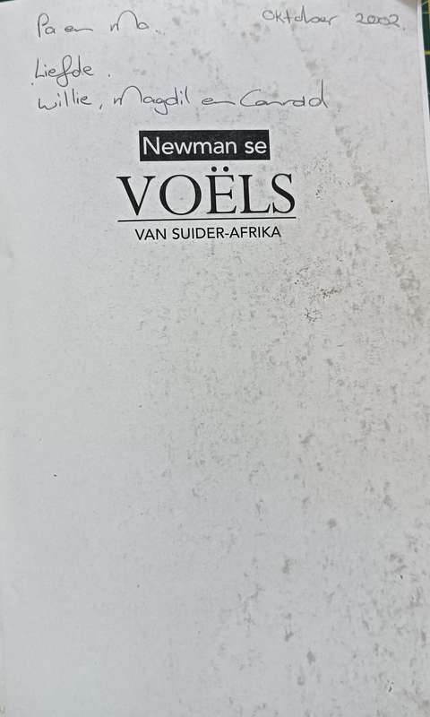 Newman se Voëls van Suider-Afrika - Kenneth Newman - Softcover - 526 pages