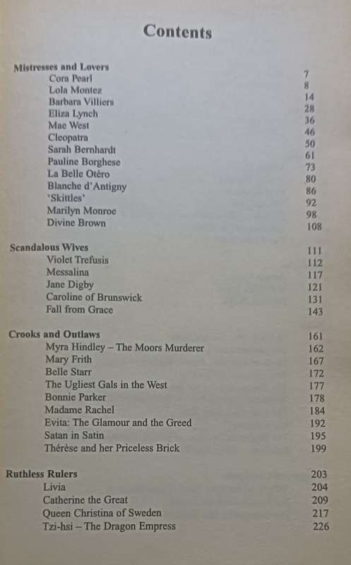 The World's Most Notorious Women - Softcover - 576 pages