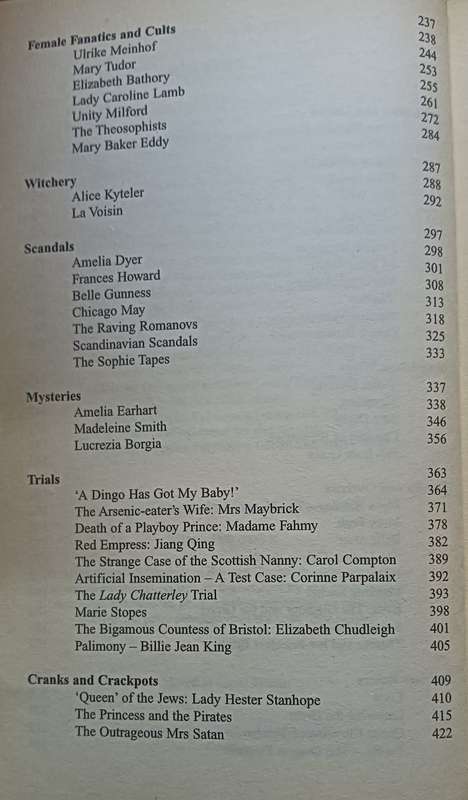 The World's Most Notorious Women - Softcover - 576 pages