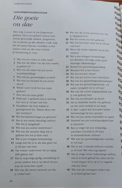 Verbeter Jou Geheue - Robert Allen - Hardcover - 160 pages