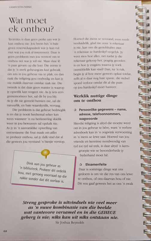Verbeter Jou Geheue - Robert Allen - Hardcover - 160 pages