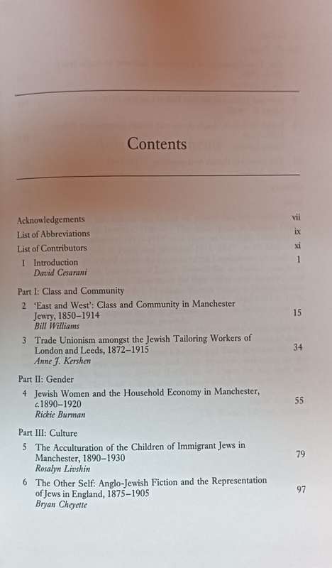 The Making of Modern Anglo-Jewry - David Cesarani - Hardcover -222 pages