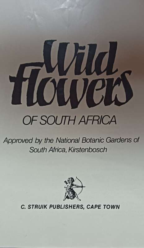 Wildflowers of South Africa - Hardcover - 128 Pages