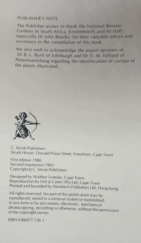 Wildflowers of South Africa - Hardcover - 128 Pages