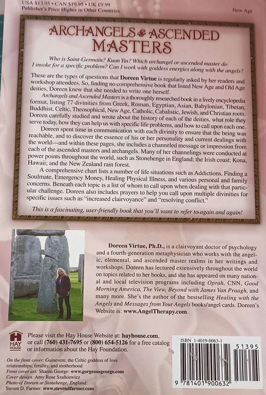 Archangels and Ascended Masters - Doreen Virtue - Softcover - 243 Pages
