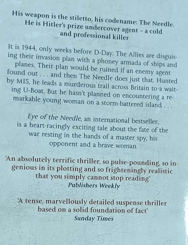 Eye of the Needle - Ken Follett - Softcover - 464 pages