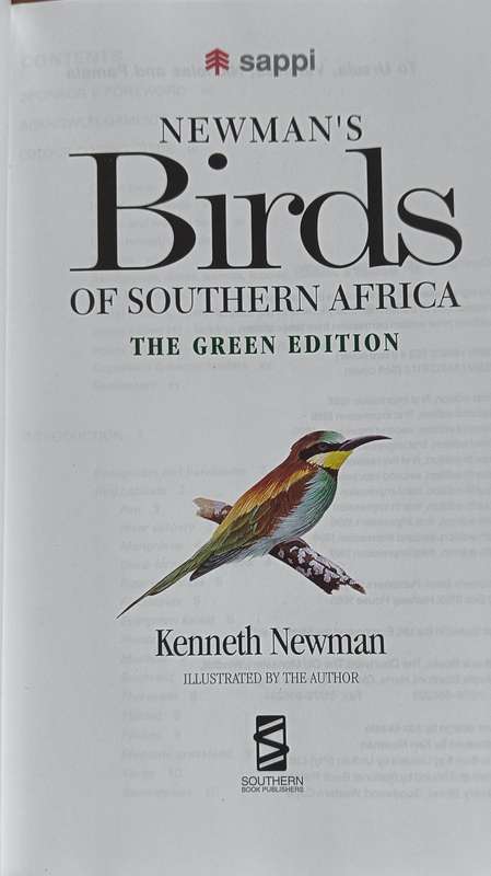 Newman's Birds of Southern Africa - Kenneth Newman - Hardcover - 512 pages