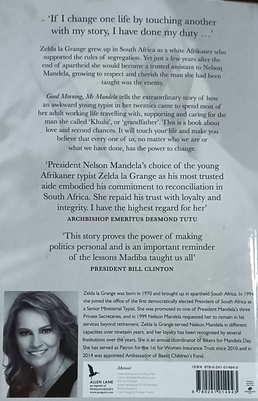Good Morning Mr. Mandela - Zelda La Grange - Softcover - 369 pages