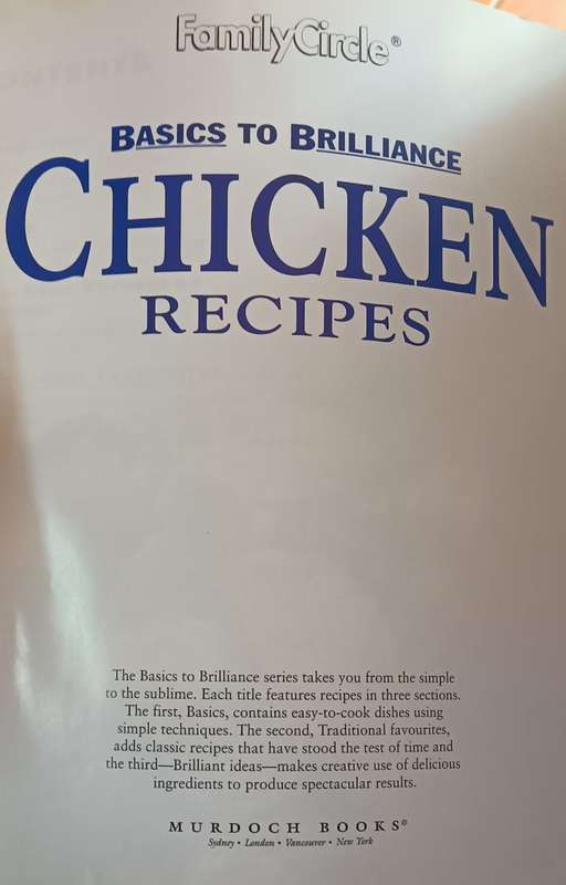 Chicken Recipes - Family Circle - Softcover - 64 pages