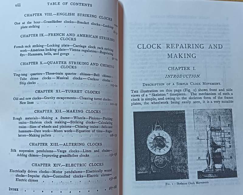 Clock Repairing and Making - F.J. Garland - Softcover - 168 pages