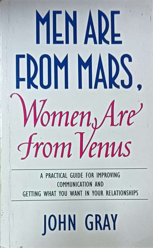 Man are From Mars, Women are From Venus - John Gray - Softcover - 286 pages