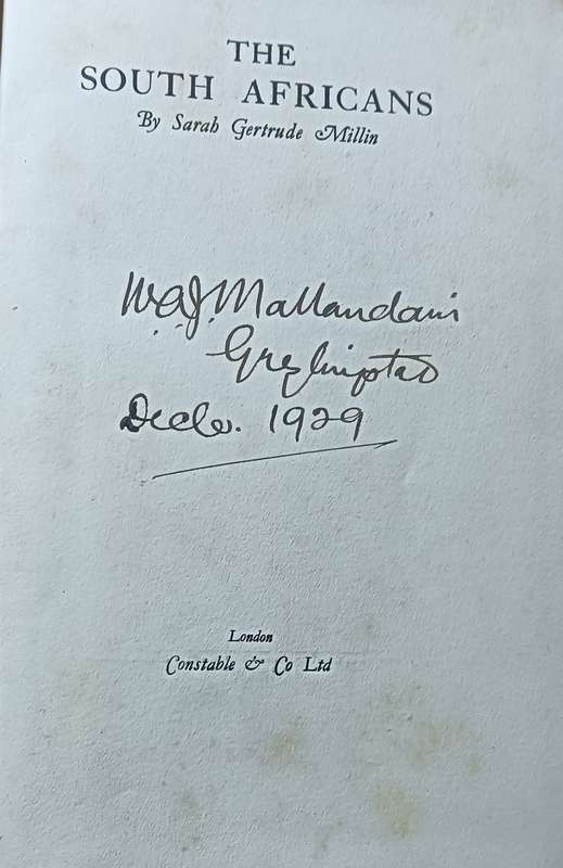 The South Africans - Sarah Gertrude Millin - Hardcover - 280 pages