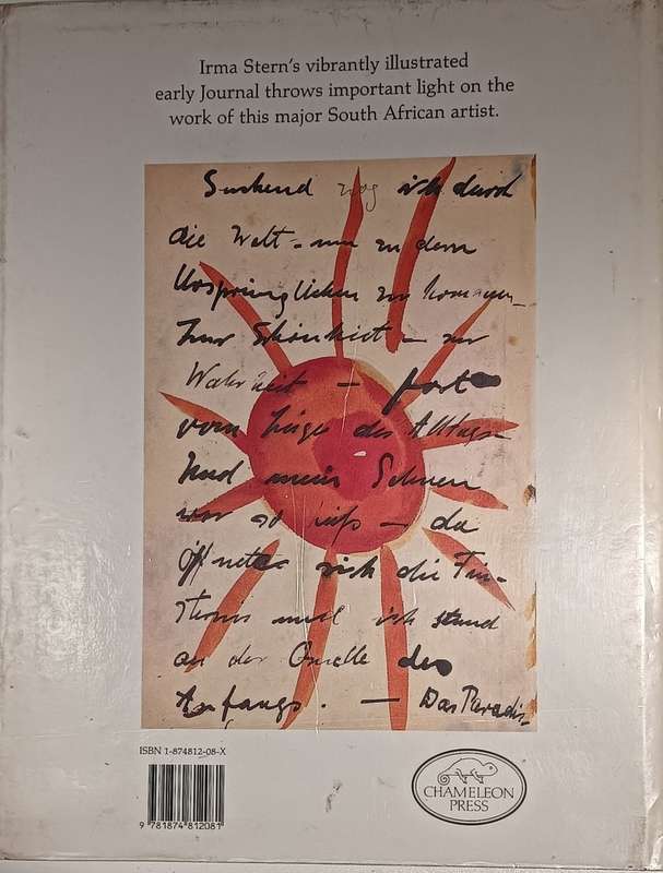 Paradise - The Journal and Letters (1917-1933) of Irma Stern - Neville Dubow - Hardcover - 112 pages