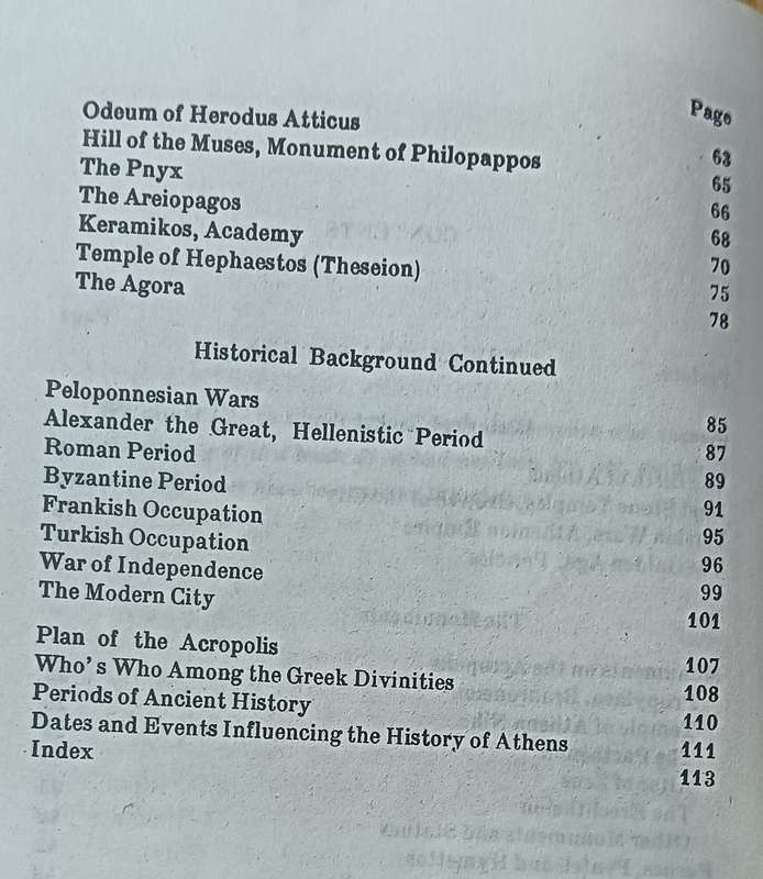 Athens From the Acropolis - Maria Alexandrakis & Clio Mantzoufa - Softcover - 118 pages