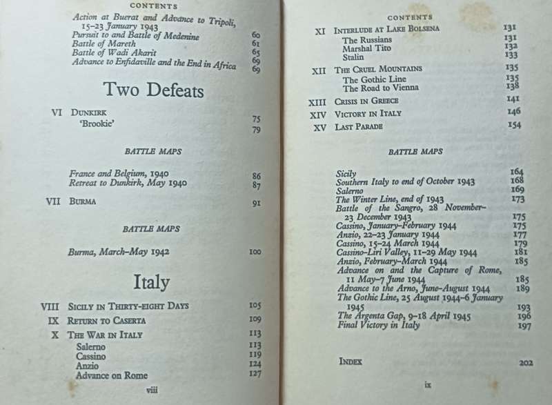 The Memoirs of Field-Marshal Earl Alexander of Tunis 1949-1945 - Hardcover - 210 pages