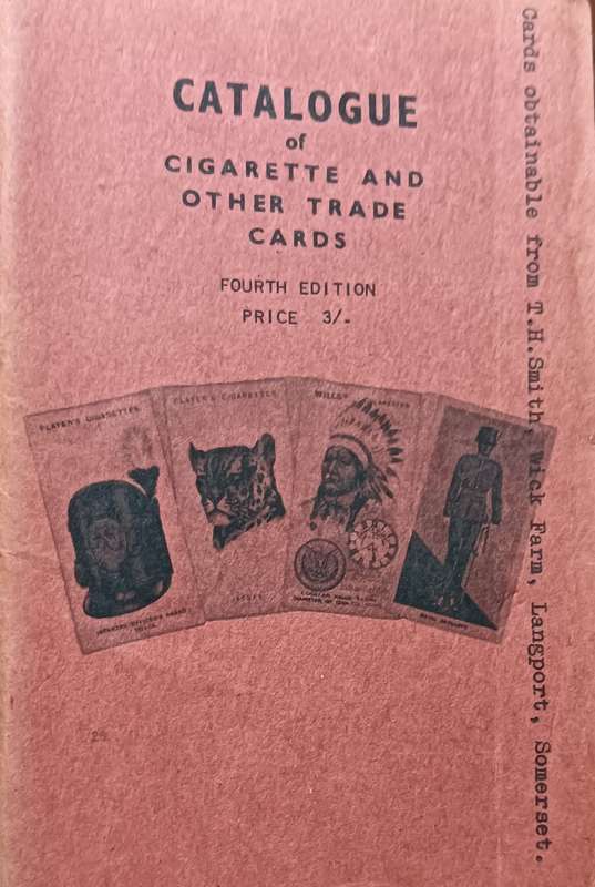 Catalogue of Cigarette Cards and Othe Trade Cards - Softcover - 76 pages