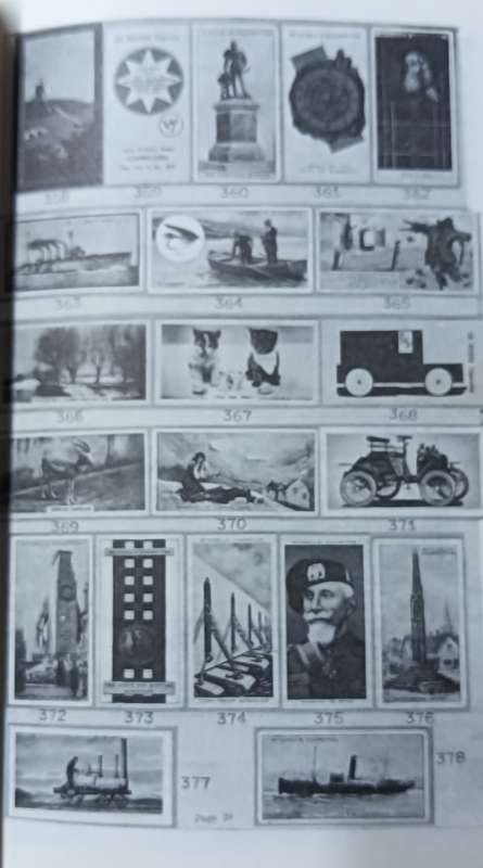 Catalogue of Cigarette Cards and Othe Trade Cards - Softcover - 76 pages