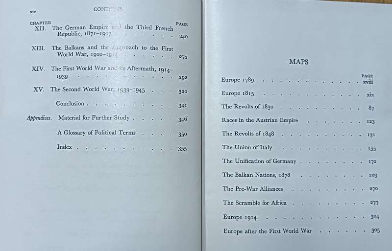 Modern Europe 1789-1945 - Denis Richards - Hardcover - 364 pages