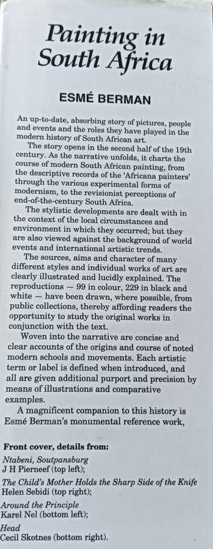 Painting in South Africa - Esme Berman - Hardcover - 395 pages & 99 Colour Plates